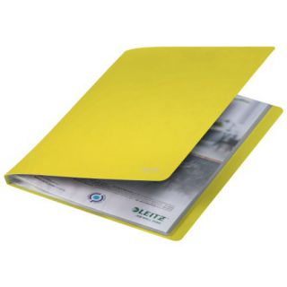 Album ofertowy Leitz Recycle A4, 20 koszulek, okładka z twardego PP żółty