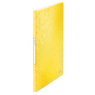 Album ofertowy Leitz WOW A4, 20 koszulek, okładka z lekkiego PP biały