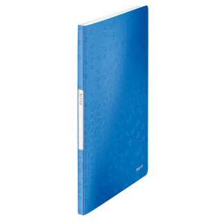 Album ofertowy Leitz WOW A4, 20 koszulek, okładka z lekkiego PP niebieski