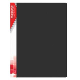 Album ofertowy Office Products A4, 20 koszulek, w sztywnej okładce czarny