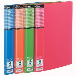 Album ofertowy Pentel Recycology Fresh DCF542 A4, 20 koszulek, okładka twarda seledynowy