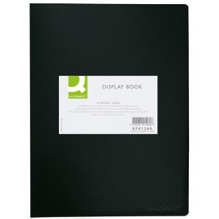Album ofertowy Q-Connect A4, 40 koszulek, okładka twarda czarny