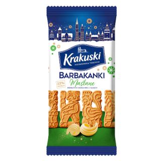 Barbakanki Maślane Krakuski, herbatniki z przyprawami korzennymi 200 g