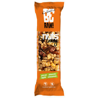Baton BeRAW! Bakalland Nuts & Honey Pecan z orzechami pekan