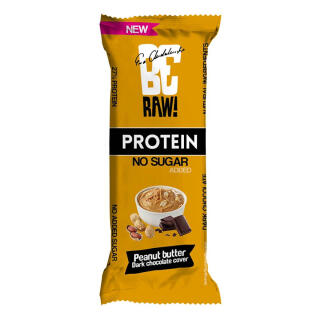 Baton BeRAW! Protein Bakalland 40 g, bez cukru, proteinowy 28% masło orzechowe