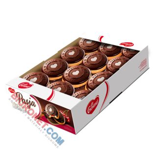 Ciastka Pasja Wiśniowa dr Gerard, biszkopty z galaretką i kremem, polane czekoladą 650 g