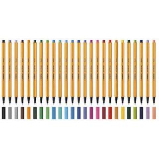 Cienkopis Stabilo Point 88, linia 0.4 mm pomarańczowy