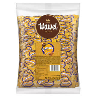 Cukierki Tofflairs Wawel, karmelowe z nadzieniem czekoladowym 1kg