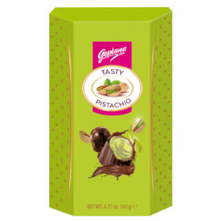 Czekoladki Pistachio Goplana, praliny z kremem pistacjowym 192 g