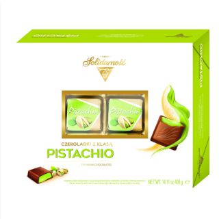 Czekoladki Pistachio Goplana, praliny z kremem pistacjowym 400 g
