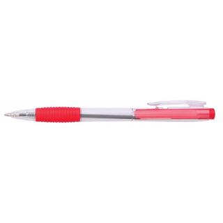 Długopis automatyczny Office Products, jednorazowy, końcówka 0.7 mm
bez logo nazy oznaczeń czerwony