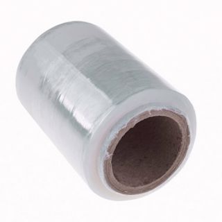 Folia stretch Office Products Mini Rap 23 mikrony, szerokość 10 cm, transparentna rolka 0,3 kg