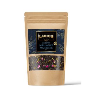 Herbata liściasta LARICO Malinowe Marzenie, mieszanka czarnej i zielonej 50 g