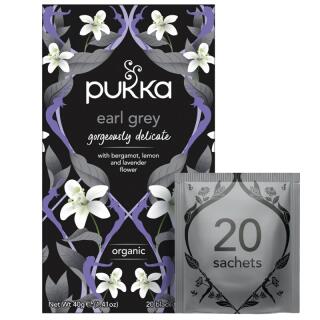 Herbata Pukka Gorgeous Earl Grey, czarna aromatyzowana 20 kopert