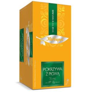 Herbata ziołowo owocowa Herbapol Premium Pokrzywa z Pigwą, torebki w kopertach 20 kopert