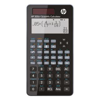 Kalkulator naukowy HP 300SPLUS/INT BX, 155x84x20mm, obsługuje 315 operacji
 czarny
