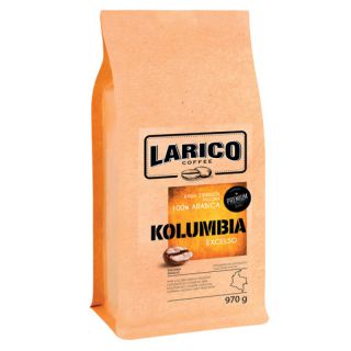 Kawa LARICO Kolumbia Excelso, ziarnista 970 g