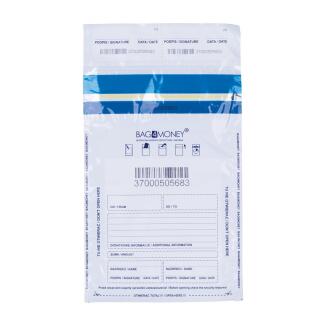 Koperty bezpieczne Office Products M5 150 x 220 mm, białe foliowe, samoprzylepne z paskiem HK 50 sztuk