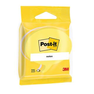 Kostka karteczek samoprzylepnych Post-it Chmurka 70 x 72 mm, 3 kolory 1 x 225 kartek