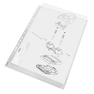 Koszulki groszkowe Esselte pionowe A3 / 85 mikronów, w folii 10 sztuk