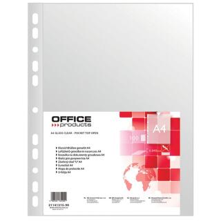 Koszulki groszkowe Office Products A4 / 45 mikronów, w folii 100 sztuk