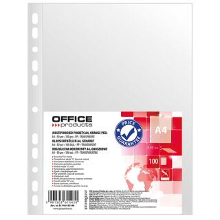 Koszulki groszkowe Office Products A4 / 50 mikronów, w folii 100 sztuk