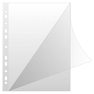 Koszulki krystaliczne otwierane z lewego boku Donau A4 / 150 mikronów, grube i mocne, w pudełku 50 sztuk