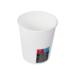 Kubki papierowe PapStar 50 sztuk, do napojów gorących, białe 250ml