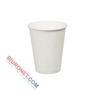 Kubki papierowe PapStar 50 sztuk, do napojów gorących, białe 300ml