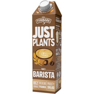 Napój roślinny Tymbark Just Plants Barista Owies, roślinne mleko owsiane 1L