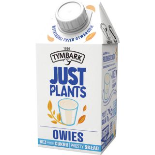 Napój roślinny Tymbark Just Plants Owies, roślinne mleko owsiane 500 ml