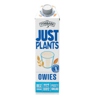 Napój roślinny Tymbark Just Plants Owies, roślinne mleko owsiane 1L