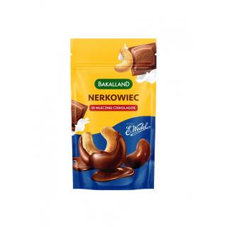 Nerkowce Bakalland, w mlecznej czekoladzie Wedel  75 g