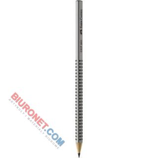 Ołówek Faber-Castell Grip 2001, trójkątny, drewniany, bez gumki twardość 2B