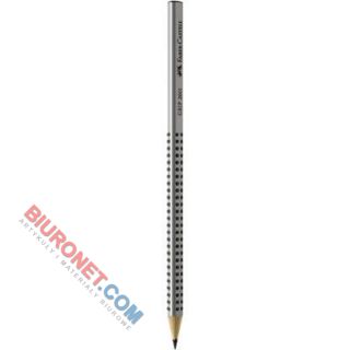 Ołówek Faber-Castell Grip 2001, trójkątny, drewniany, bez gumki twardość HB
