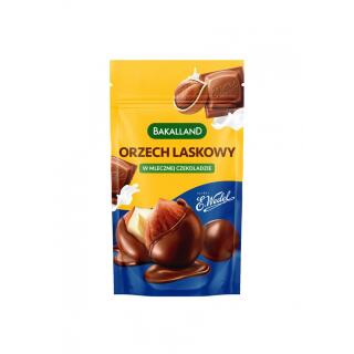 Orzechy laskowy Bakalland, w mlecznej czekoladzie Wedel 72 g