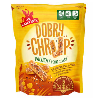 Paluchy Dobry Chrup Lajkonik, z ziarnem sezamu, lnu i chia 100 g