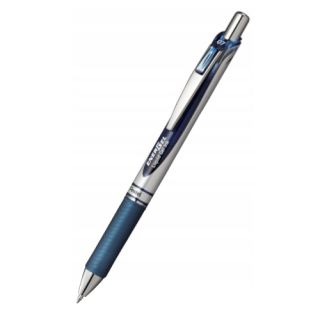 Pióro kulkowe Pentel EnerGel BL77, automatyczne, żelowe, końcówka 0,7mm
 ciemnoniebieski