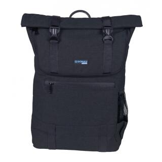Plecak na laptop Donau TRAVEL London 15,6", osłona przeciwdeszczowa, pojemność 18l czarny