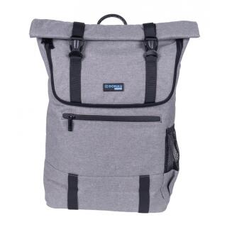 Plecak na laptop Donau TRAVEL London 15,6", osłona przeciwdeszczowa, pojemność 18l szary