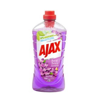Płyn uniwersalny Ajax Floral Fiesta 1L, płyn czyszczący do różnych powierzchni zapach Bez