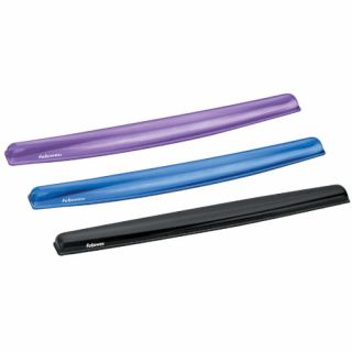 Podkładka przed klawiaturę Fellowes Crystal, żelowa, ergonomiczna pod nadgarstki czarna