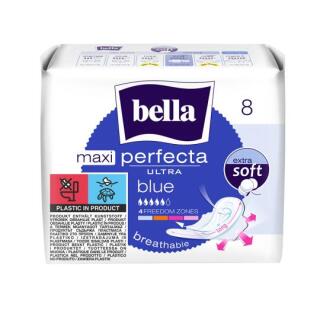Podpaski Bella Perfecta ULTRA maxi blue, ultracienkie 8 sztuk
