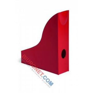 Pojemnik na dokumenty Durable Basic A4/70mm, plastikowy czerwony