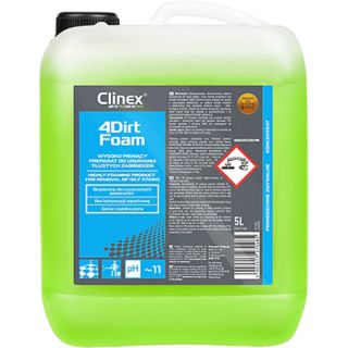 Preparat do usuwania tłustych zabrudzeń Clinex 4 Dirt 5L