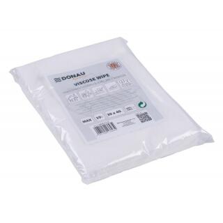 Ścierki uniwersalne Donau HOME 30 x 40 cm, 10 sztuk, wiskoza 70% białe