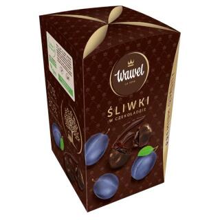 Śliwki w Czekoladzie Wawel, w ozdobnym pudełku 180g