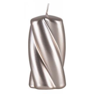 Świeca słupek Donau HOME Laval 50 x 100 mm, ozdobna kolor szampan