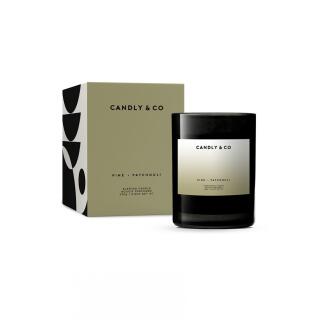 Świeca sojowa Candly & Co 250 g, zapachowa, w szkle zapach No.4