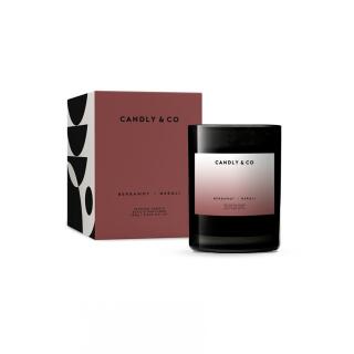Świeca sojowa Candly & Co 250 g, zapachowa, w szkle zapach No.5